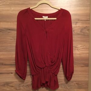 Red/Crimson Blouse!